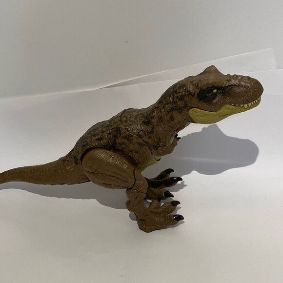 Mattel Jurassic World Stomp N Escape Cretaceous Tyrannosaurus Rex Dinosaur - Picture 1 of 11